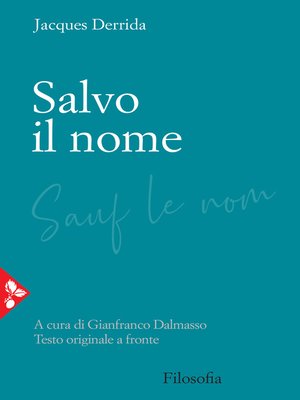 cover image of Salvo il nome